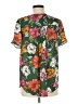 DR2 100% Polyester Green Short Sleeve Blouse Size M - photo 2