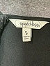 Speechless Solid Black Jumpsuit Size S - photo 4