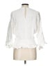 Etcetera 100% Viscose White Long Sleeve Blouse Size 12 - photo 2