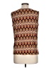 Evan Picone Brown Sleeveless Blouse Size L - photo 2