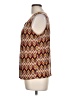 Evan Picone Brown Sleeveless Blouse Size L - photo 5