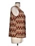 Evan Picone Brown Sleeveless Blouse Size L - photo 4