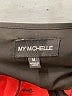 My Michelle 100% Polyester Color Block Red 3/4 Sleeve Blouse Size M - photo 7