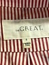 The Great. Hearts Red Long Sleeve Button-Down Shirt Size Lg (3) - photo 7