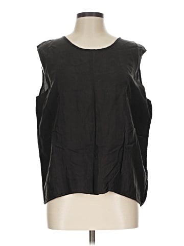 LOGO Sleeveless Blouse (view 1)