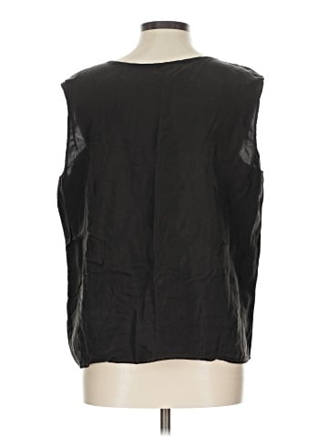 LOGO Sleeveless Blouse (view 2)