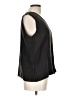 LOGO Black Sleeveless Blouse Size L - photo 4