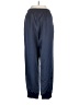 Allegra K 100% Polyester Solid Blue Track Pants Size S - photo 2