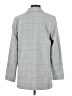 H&M 100% Polyester Plaid Gray Blazer Size S - photo 2