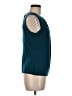 Calvin Klein Teal Sleeveless Blouse Size M - photo 4
