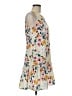 CeCe 100% Polyester Floral Ivory Casual Dress Size 6 - photo 4
