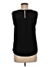 Pale Sky 100% Polyester Black Sleeveless Blouse Size M - photo 2
