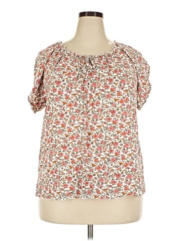DressBarn Short Sleeve Blouse (view 1)