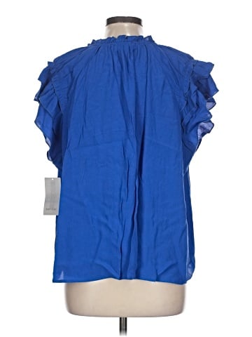 Karen Kane Short Sleeve Blouse (view 2)
