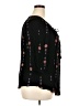 Pale Sky Black 3/4 Sleeve Blouse Size 2X - photo 4