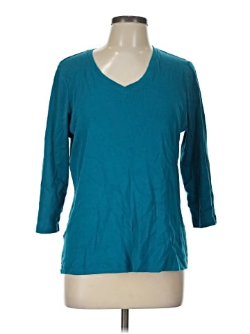 St. John's Bay 3/4 Sleeve T-Shirt (view 1)