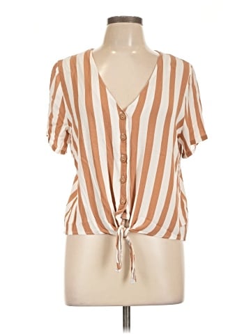 Market and Spruce Short Sleeve Blouse (view 1)