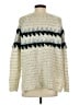 Free People Stripes Ivory Pullover Sweater Size XS - photo 2