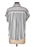Thread & Supply Stripes Gray Short Sleeve Button-Down Shirt Size L - photo 2