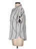 Thread & Supply Stripes Gray Short Sleeve Button-Down Shirt Size L - photo 5