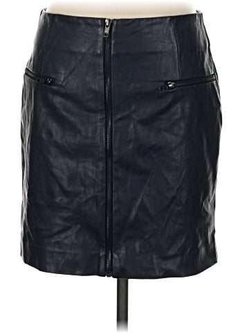 Romeo & Juliet Couture Faux Leather Skirt (view 1)