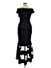 Xscape Black Cocktail Dress Size 14 - photo 2