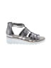 Clarks Silver Wedges Size 8 1/2 (wide) - photo 1