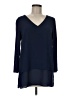 MICHAEL Michael Kors Blue 3/4 Sleeve Blouse Size M - photo 1