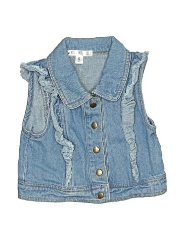 Nannette Denim Vest (view 1)