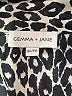 Gemma + Jane 100% Polyester Animal Print Silver Long Sleeve Blouse Size XL - photo 7