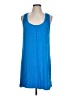 Spense 100% Spandex Stars Blue Casual Dress Size L - photo 1