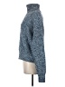 Future Collective Tweed Blue Turtleneck Sweater Size M - photo 5