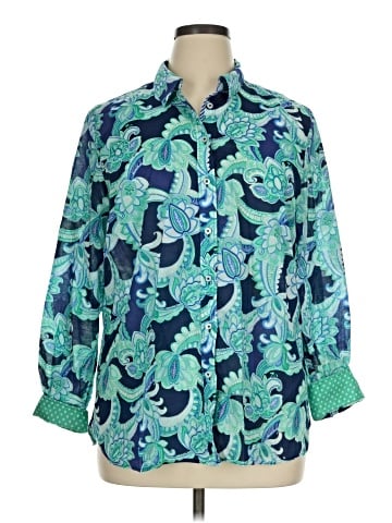 Talbots 3/4 Sleeve Blouse (view 1)