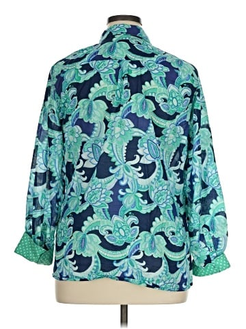 Talbots 3/4 Sleeve Blouse (view 2)