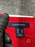 Lands' End 100% Cotton Red Cardigan Size M - photo 7