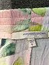 Lavender Brown Floral Green Casual Pants Size S - photo 7