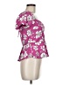 Francesca's Pink Short Sleeve Blouse Size M - photo 4