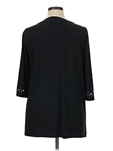 Denim 24/7 3/4 Sleeve Blouse (view 2)