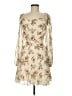 Sachin + Babi 100% Polyester Floral Ivory Cocktail Dress Size 8 - photo 1