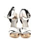 Fendi Metallic Silver Sandals Size EU 39 - photo 2