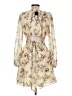 Sachin + Babi 100% Polyester Floral Ivory Cocktail Dress Size 8 - photo 2