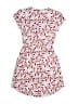 Lularoe Print White Dress Size 8 - photo 2