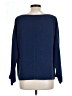 St. John Blue Long Sleeve Blouse Size L - photo 2