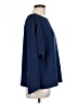 St. John Blue Long Sleeve Blouse Size L - photo 4