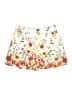Aqua Floral White Shorts Size XS - photo 1