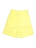 Shein Chevron-herringbone Yellow Shorts Size XS - photo 2