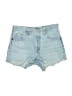 Levi's 100% Cotton Blue Denim Shorts Size 25 waist - photo 1