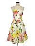 Ted Baker London 100% Polyester Floral White Cocktail Dress Size 4 (1) - photo 1