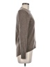 Cullen 100% Cashmere Gray Cashmere Pullover Sweater Size M - photo 4