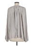 Ramy Brook 100% Polyester Gray Long Sleeve Blouse Size M - photo 2